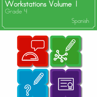 Mathematics STAAR® Workstations Volume 1, Grade 4 Spanish