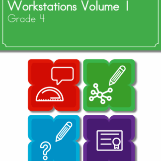 Mathematics STAAR® Workstations Volume 1, Grade 4 English