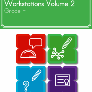 Mathematics STAAR® Workstations Volume 2, Grade 4 English
