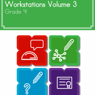 Mathematics STAAR® Workstations Volume 3, Grade 4 English