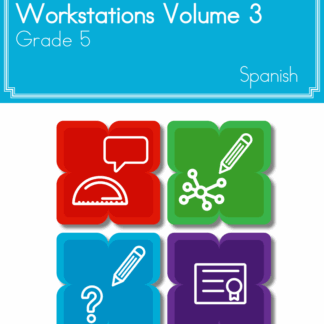 Mathematics STAAR® Workstations Volume 3, Grade 5 Spanish