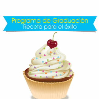 Graduation Flip-book: Recipe for Success (Spanish Version)