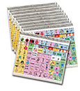Classroom Communication Boards—Spanish: Pack of 10 Student Boards