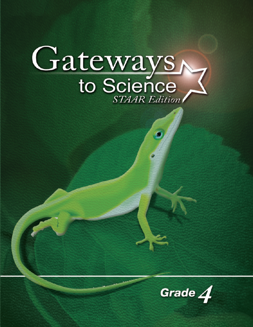Gateways to Science, STAAR™ Edition, Grade 4 Class Set, Teacher Edition (1) and Student Edition (20)