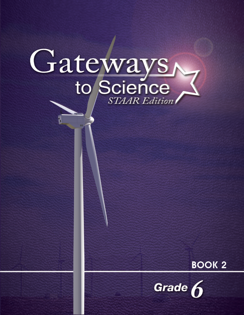 Gateways to Science, STAAR™ Edition, Grade 6 Class Set, Teacher Edition (1) and Student Edition (20)