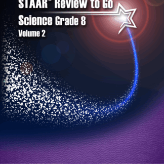 STAAR® Review to Go, Science Grade 8, Volume 2