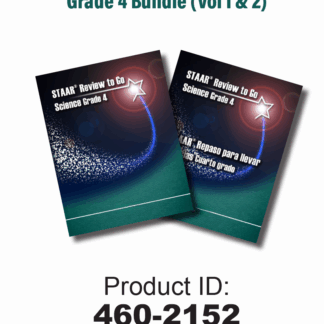 STAAR Review to Go: Science Grade 4 Bundle (Volume 1 and 2)