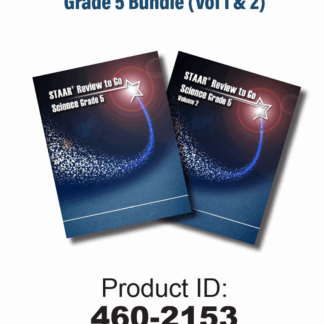 STAAR Review to Go: Science Grade 5 Bundle (Volume 1 and 2)