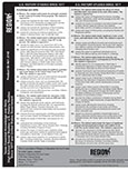 461-2145 TEKS High School Social Studies Chart for US History and Government (Set of 10)