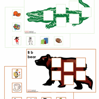 Beginning Sound Mats and Picture Cards (English)