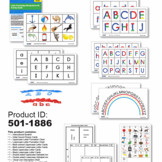 Letter Knowledge Manipulative Kit-English