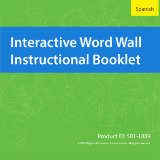 Interactive Word Wall—Spanish